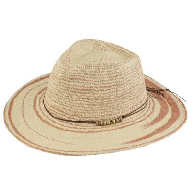 Chapeau Fedora Dario Paille Papier - Traclet