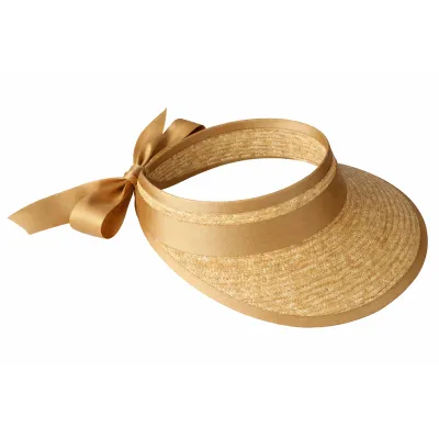 Casquette Visière Jude Paille Ruban Doré - Traclet