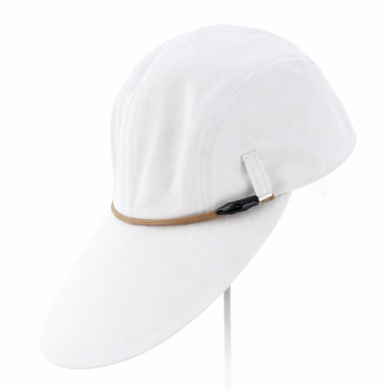 Casquette Grande Visière Marlin Blanche Made In France - Crambes