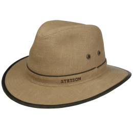 Traveller Hat Maryland Linen Sand UPF 40+ - Stetson