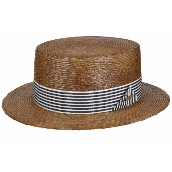 Chapeau Canotier Gouda Paille UPF 40+ - Stetson
