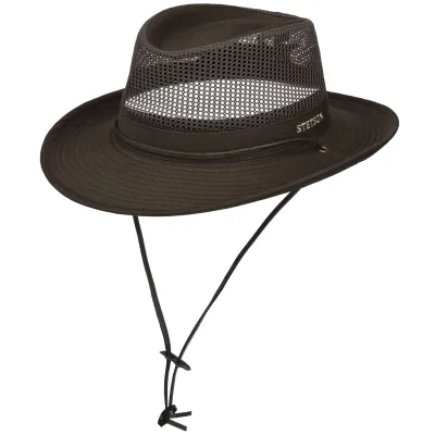 Takani Cotton Brown Hat - Stetson Sun Hat Reference : 23505| Chapellerie Traclet