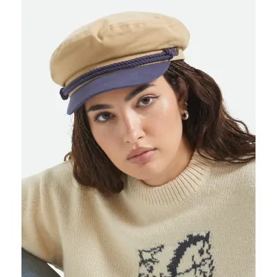 Casquette Marin Fiddler Sable & Blue - Brixton Reference : 23515| Chapellerie Traclet
