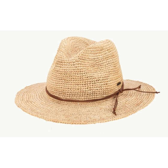 Chapeau Fedora Torbay Raphia - Traclet - Scippis