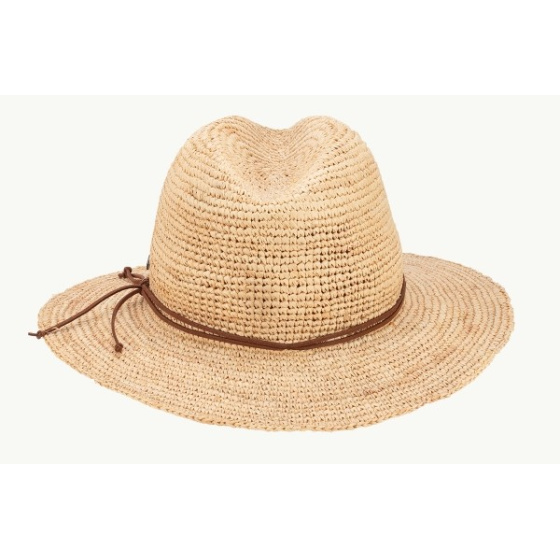 Chapeau Fedora Torbay Raphia - Traclet - Scippis