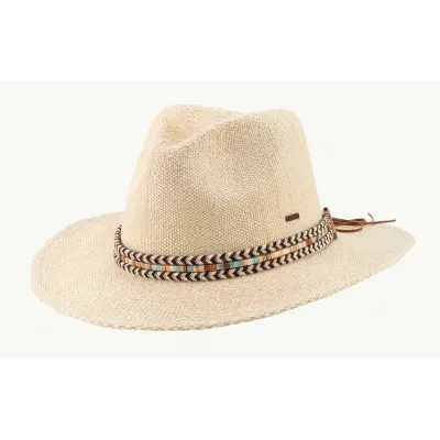 Chapeau Fedora Northcliff Paille - Traclet - Scippis