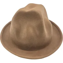 Chapeau williams Feutre Laine Camel - Traclet  Reference : 23522| Chapellerie Traclet