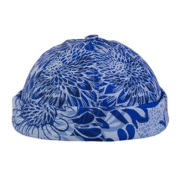 Bonnet Docker Cooper Santorin Bleu Coton - MTM