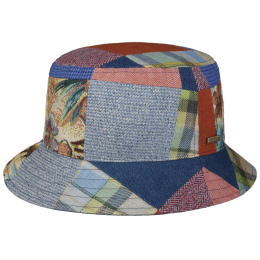 copy of Bourgas Patchwork Wool & Cotton Bucket Hat - Stetson