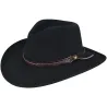 Chapeau Traveller Firehole LiteFelt Feutre Noir - Bailey
