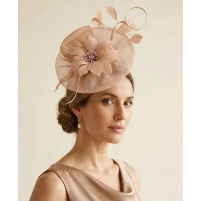 Chapeau De Cérémonie Zita Rose - Traclet