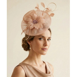 Zita Rose Ceremony Hat - Traclet