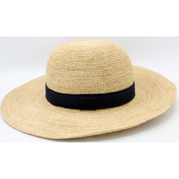 Louise Raphia Crochet Sun Hat - Traclet