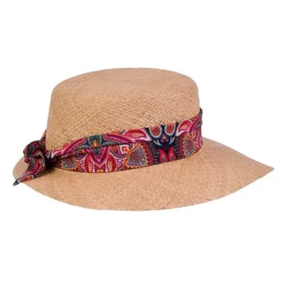 Casquette Giuditta Raphia Naturelle - Traclet