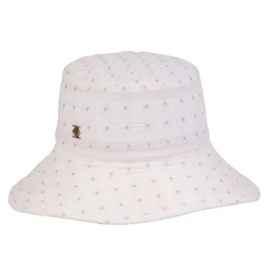 Capeline Femme Dolce Coton Fleur Dorée - Traclet   Reference : 23595| Chapellerie Traclet