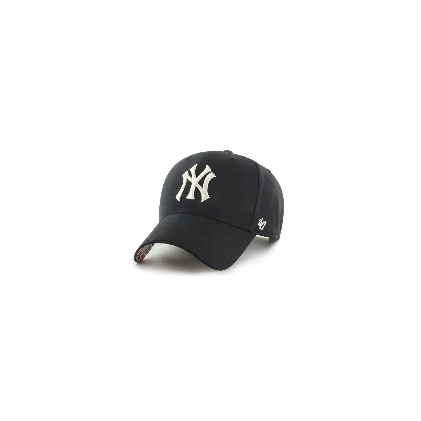 Casquette Snapback Yankees NY Noire Floral - 47 Brand
