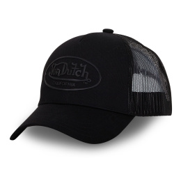 Casquette Trucker Log Noire - Von Dutch