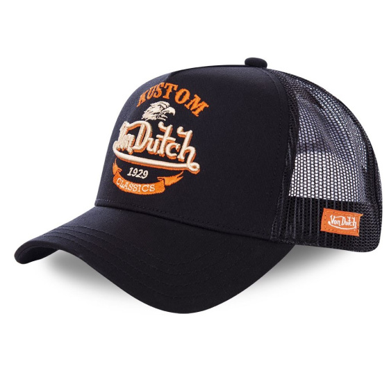 Baseball Kustom Black Cap - Von Dutch