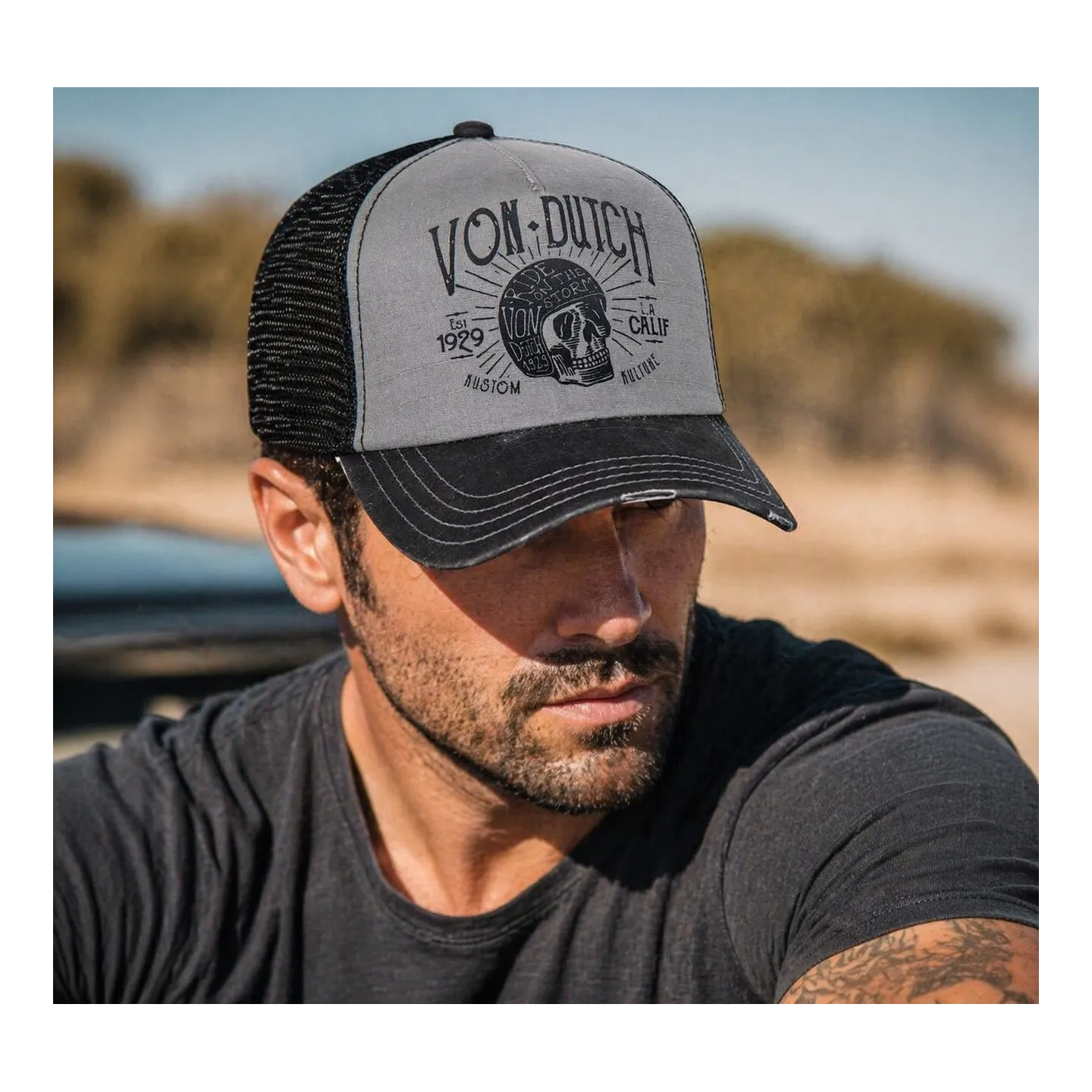 Casquette Baseball Storm Skull - Von Dutch