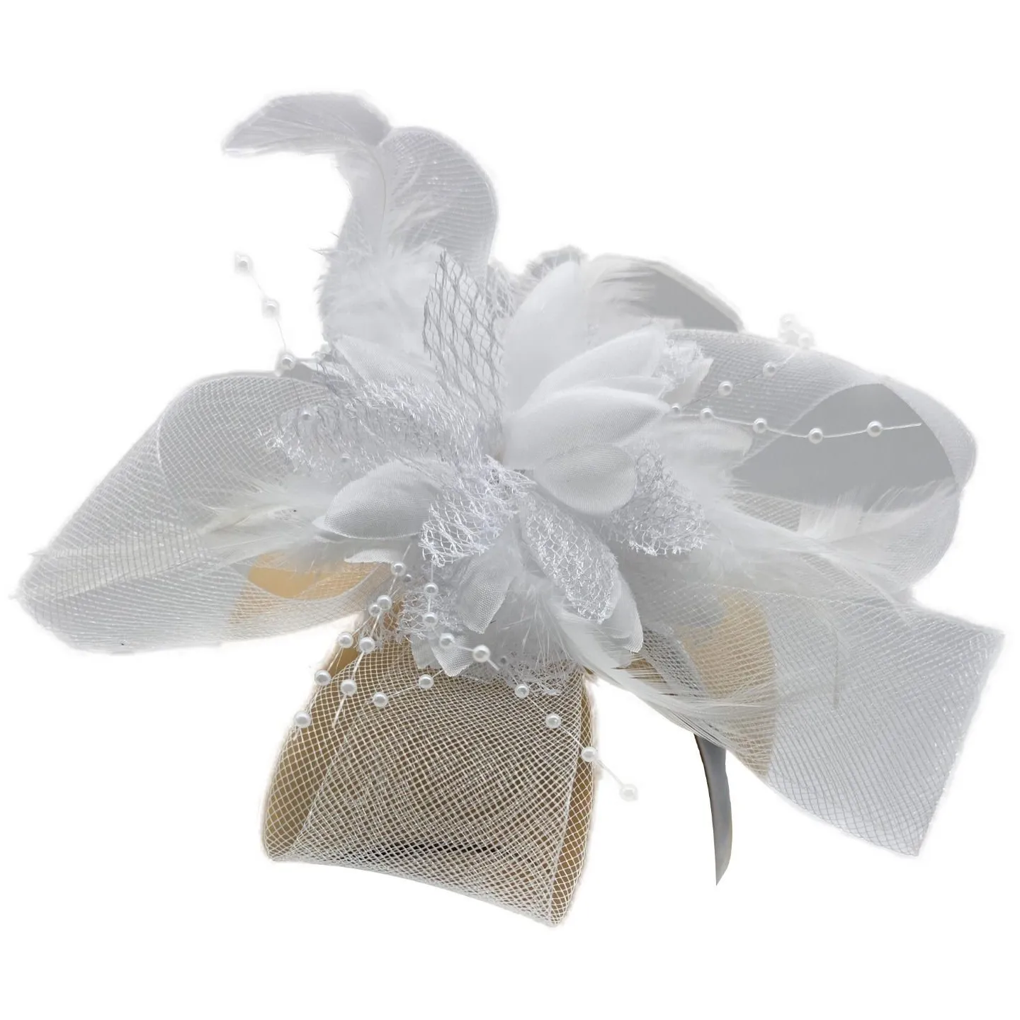 Jeanne Ceremony Headband - Traclet Reference: 23626| Chapellerie Traclet