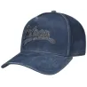 Casquette Trucker St James's Cuir Denim - Stetson  référence 23630 chapellerie traclet