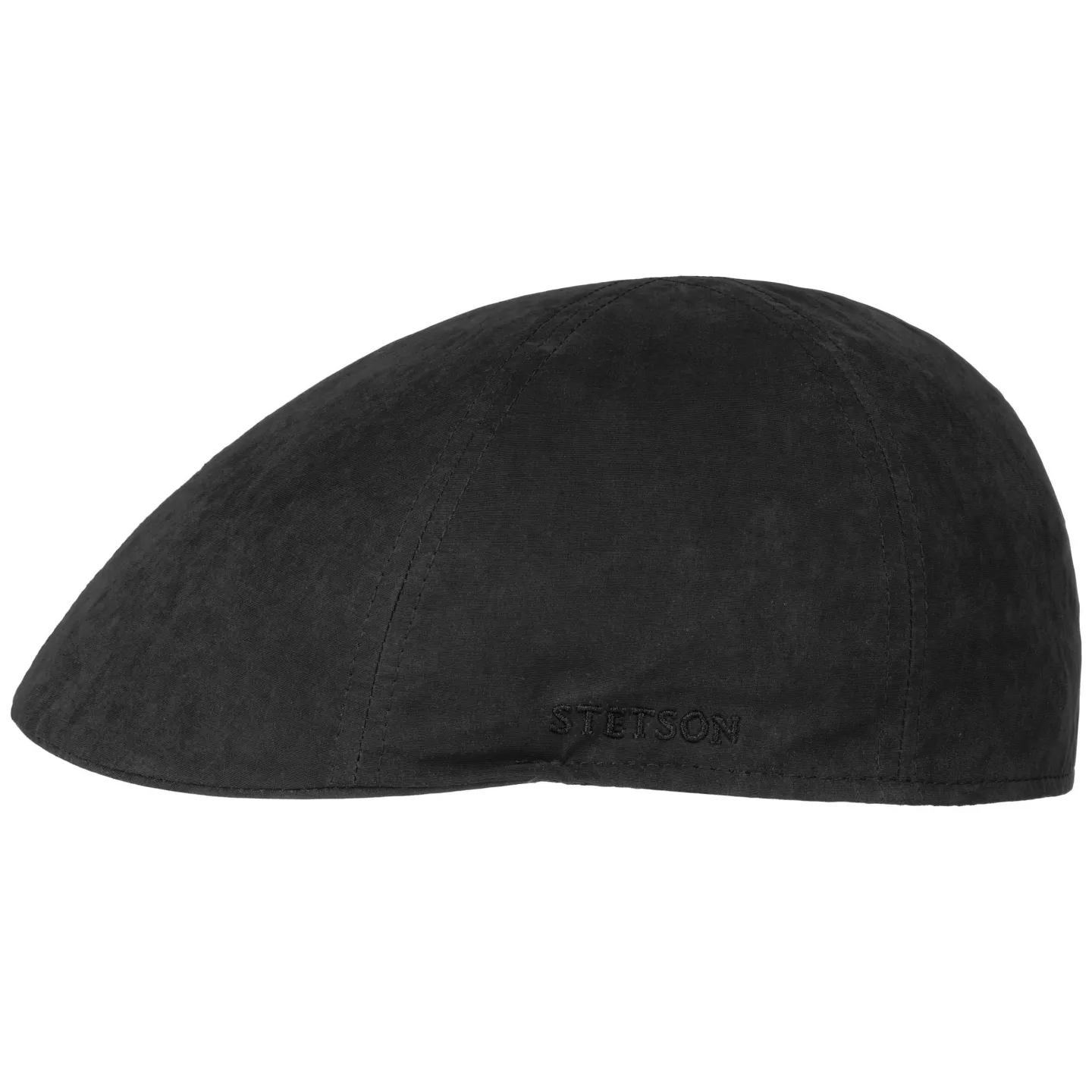 Texas Waxed Black Duck Bill Cap UPF 40+ - Stetson Reference: 23631| Chapellerie Traclet