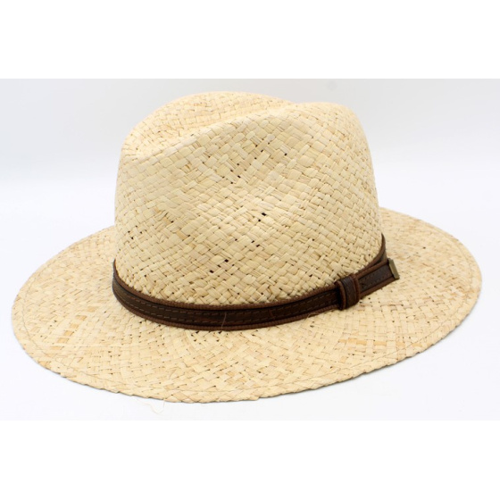 Fedora Belt Raffia Hat - Traclet