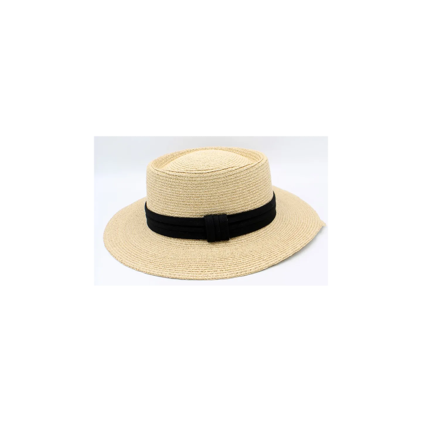 Chapeau Forme Gambler Anatola Raffia - Traclet
