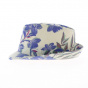 Blue Flower Hat