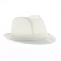 hat store - Blue brother hat white