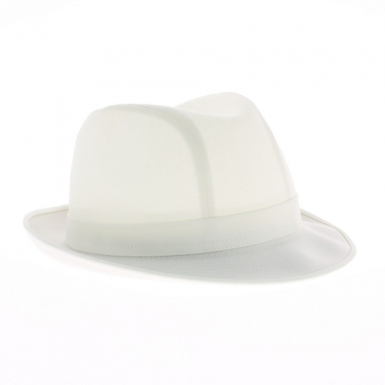 boutique de chapeau - chapeau Blue brother blanc