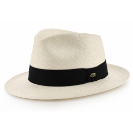 Classic Bleached Panama Fedora Hat - Traclet