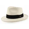 Chapeau Fédora Classico Panama Blanchi - Traclet Reference : 7942 | Chapellerie Traclet