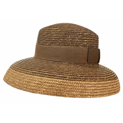 Sicile Braided Straw Cloche Hat - Traclet Reference: 23669| Chapellerie Traclet
