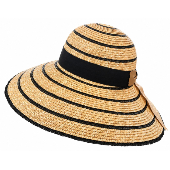 Epices Wide Brim Straw Sun Hat - Traclet