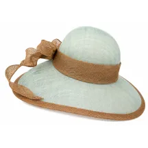 Sidonie Sisal Ceremony Hat - Traclet ref 23674 chapellerie traclet