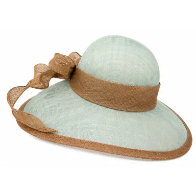 Sidonie Sisal Ceremony Hat - Traclet ref 23674 chapellerie traclet