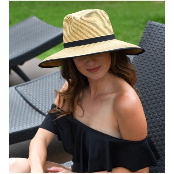 Casquette Grande Visière Cherish Beige - Traclet