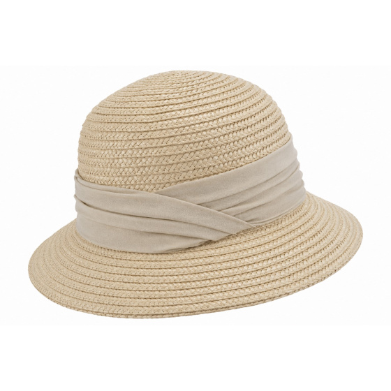 Chapeau Cloche Calvi Paille - Seeberger