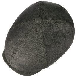 Stetson Brooklin Queens Linen Chevron Olive Cap