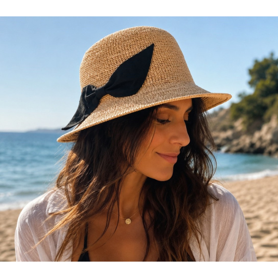 Venice Raffia Cloche Hat Venice - Traclet