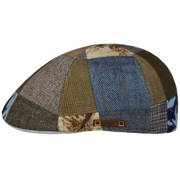 Casquette Bombée Brindisi Patchwork Lin & Soie - Stetson