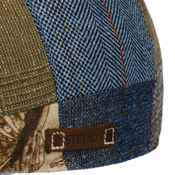 Casquette Bombée Brindisi Patchwork Lin & Soie - Stetson