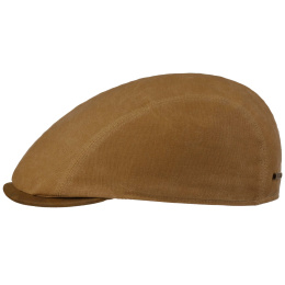 Casquette Plate Olbia Waxed Beige - Stetson