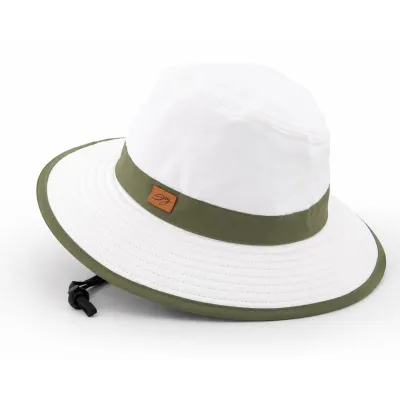 Bob Naturel Audenge Beige & White Hat UPF 50+ - Soway Reference : 23699| Chapellerie Traclet
