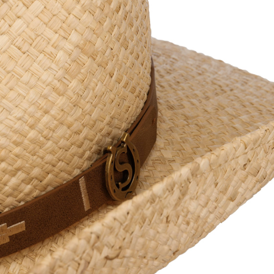 Natural Straw Western Cowboy Hat - Stetson