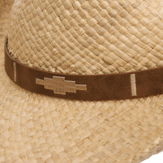 Natural Straw Western Cowboy Hat - Stetson
