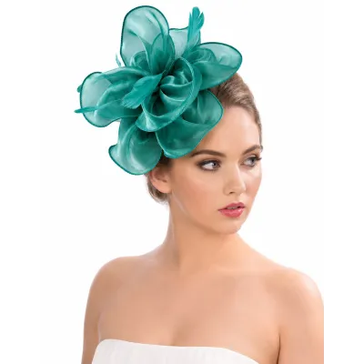 Chapeau De Cérémonie Lucie Vert - Traclet