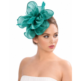 Lucie Green Ceremony Hat - Traclet