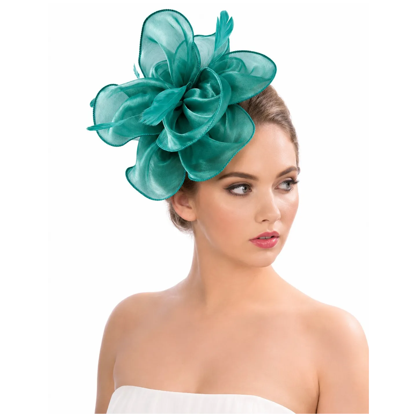 Chapeau De Cérémonie Lucie Vert - Traclet
